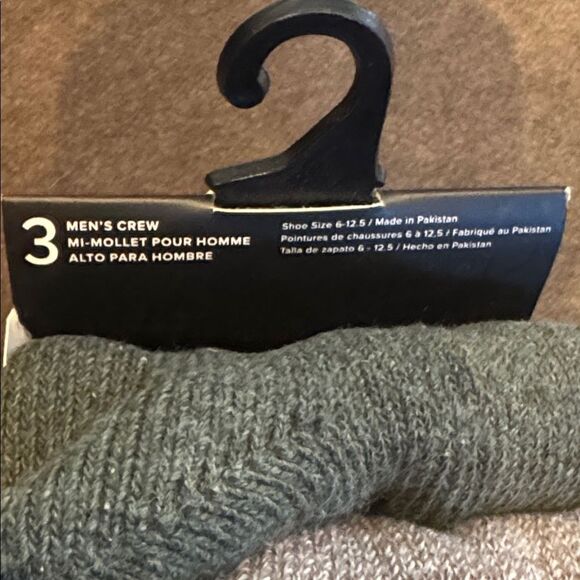 Men’s Gold Toe Edition Crew Dress Socks 3 Pairs Size 6-12.5 NWT - Picture 2 of 8